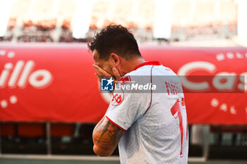 2024-11-24 - Raffaele Maiello of SSC Bari celebrate score 3-0 during the Italian Serie B match SSC Bari vs AS Cittadella in San Nicola Stadium of Bari - SSC BARI VS AS CITTADELLA - ITALIAN SERIE B - SOCCER