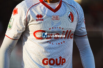 2024-11-24 - SSC Bari match shirt for NO WOMEN VIOLENCE during the Italian Serie B match SSC Bari vs AS Cittadella in San Nicola Stadium of Bari - SSC BARI VS AS CITTADELLA - ITALIAN SERIE B - SOCCER