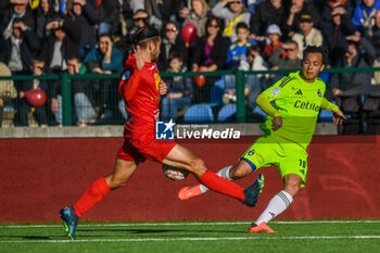 2024-11-23 - Emanuel Vignato (Pisa) hampered by Nicolas Adrian Schiavi (Carrarese) - CARRARESE CALCIO VS AC PISA - ITALIAN SERIE B - SOCCER