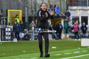 2024-11-23 - Head Coach Filippo Inzaghi (Pisa) - CARRARESE CALCIO VS AC PISA - ITALIAN SERIE B - SOCCER