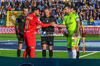 2024-11-23 - Captains at the beginning of the match - CARRARESE CALCIO VS AC PISA - ITALIAN SERIE B - SOCCER