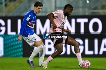 2024-11-24 - Salim Diakite (Palermo F.C.) during the Italian Serie BKT match between Palermo F.C. vs U.C. Sampdoria on 24th November 2024 at the Renzo Barbera stadium in Palermo, Italy - PALERMO FC VS UC SAMPDORIA - ITALIAN SERIE B - SOCCER