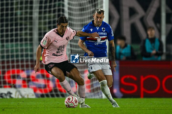 2024-11-24 - Filippo Ranocchia (Palermo F.C.) during the Italian Serie BKT match between Palermo F.C. vs U.C. Sampdoria on 24th November 2024 at the Renzo Barbera stadium in Palermo, Italy - PALERMO FC VS UC SAMPDORIA - ITALIAN SERIE B - SOCCER