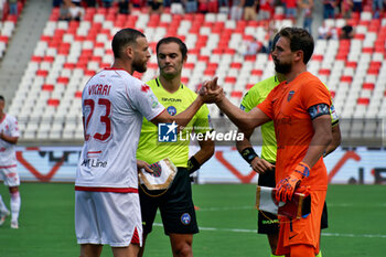 2024-09-28 - Francesco Vicari of SSC Bari ana Alessandro Micai of Cosenza - SSC BARI VS COSENZA CALCIO - ITALIAN SERIE B - SOCCER