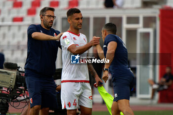 2024-09-28 - coach Moreno Longo of SSC Bari and Mattia Maita of SSC Bari - SSC BARI VS COSENZA CALCIO - ITALIAN SERIE B - SOCCER