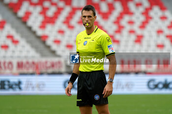 2024-09-28 - the referee Matteo Marchetti of Ostia Lido - SSC BARI VS COSENZA CALCIO - ITALIAN SERIE B - SOCCER