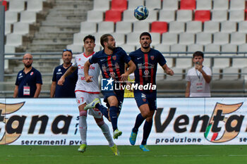 2024-09-28 - Giacomo Ricci of Cosenza, Andrea Oliveri of SSC Bari, Alessandro Caporale of Cosenza - SSC BARI VS COSENZA CALCIO - ITALIAN SERIE B - SOCCER