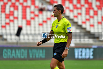 2024-09-28 - the referee Matteo Marchetti of Ostia Lido - SSC BARI VS COSENZA CALCIO - ITALIAN SERIE B - SOCCER