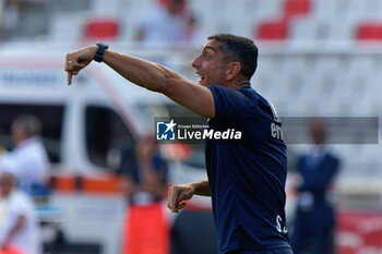 2024-09-28 - coach Moreno Longo of SSC Bari - SSC BARI VS COSENZA CALCIO - ITALIAN SERIE B - SOCCER