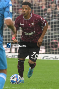 2024-10-19 - Andres Tello of US Salernitana 1946 in action during the Soccer BKT between US Salernitana 1919 vs Spezia Calcio at Arechi Stadium - US SALERNITANA VS SPEZIA CALCIO - ITALIAN SERIE B - SOCCER