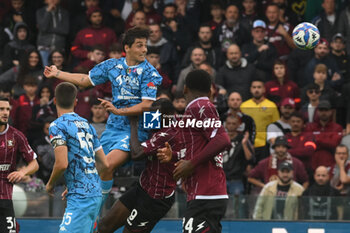 2024-10-19 - Przemyslaw Wisniewski of Spezia Calcio in action during the Soccer BKT between US Salernitana 1919 vs Spezia Calcio at Arechi Stadium - US SALERNITANA VS SPEZIA CALCIO - ITALIAN SERIE B - SOCCER