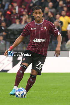 2024-10-19 - Andres Tello of US Salernitana 1946 in action during the Soccer BKT between US Salernitana 1919 vs Spezia Calcio at Arechi Stadium - US SALERNITANA VS SPEZIA CALCIO - ITALIAN SERIE B - SOCCER