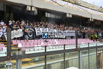 2024-10-19 - Supporter Spezia during the Soccer BKT between US Salernitana 1919 vs Spezia Calcio at Arechi Stadium - US SALERNITANA VS SPEZIA CALCIO - ITALIAN SERIE B - SOCCER