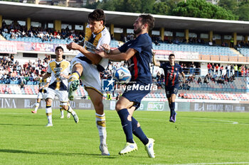 2024-10-26 - Floriani Romano Mussolini and Giacomo Ricci during Cosenza Calcio vs SS Juve Stabia, Italian soccer Serie A match in Cosenza, Italy, October 26 2024 - COSENZA CALCIO VS SS JUVE STABIA - ITALIAN SERIE B - SOCCER