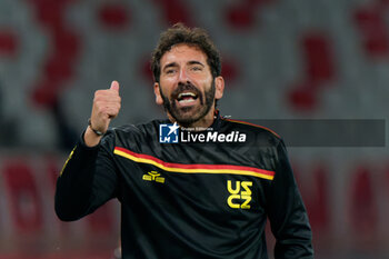 2024-10-18 - coach Fabio Caserta of US Catanzaro 1929 - SSC BARI VS US CATANZARO - ITALIAN SERIE B - SOCCER