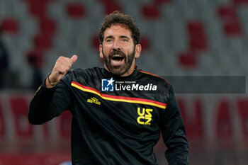 2024-10-18 - coach Fabio Caserta of US Catanzaro 1929 - SSC BARI VS US CATANZARO - ITALIAN SERIE B - SOCCER