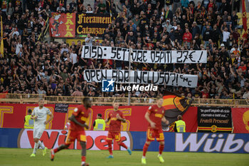 2024-10-27 - ultras CATANZARO STRISCIONE
Catanzaro vs Sud tirol stadio 