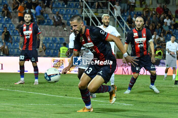 2024-08-26 - Crotone's Maxime Giron during the italian soccer Serie C match 
Fc Crotone vs Team Altamura at 
the Ezio Scida stadium in Crotone, Italy on 
August 26, 2024 - CROTONE VS TEAM ALTAMURA - ITALIAN SERIE C - SOCCER