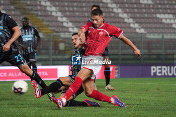 2024-08-30 - emanuele torrasi (n. 24 perugia calcio) goal 1-0 - PERUGIA VS SPAL - ITALIAN SERIE C - SOCCER