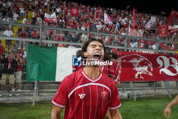 2024-08-30 - emanuele torrasi (n. 24 perugia calcio) rejoices1-0 - PERUGIA VS SPAL - ITALIAN SERIE C - SOCCER