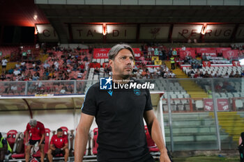 2024-08-30 - andrea dossena (coach spal) - PERUGIA VS SPAL - ITALIAN SERIE C - SOCCER