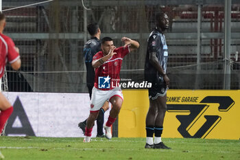 2024-08-30 - daniele montevago (n.9 perugia calcio) grejoices 2-0 - PERUGIA VS SPAL - ITALIAN SERIE C - SOCCER