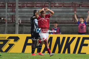 2024-08-30 - daniele montevago (n.9 perugia calcio) grejoices 2-0 - PERUGIA VS SPAL - ITALIAN SERIE C - SOCCER