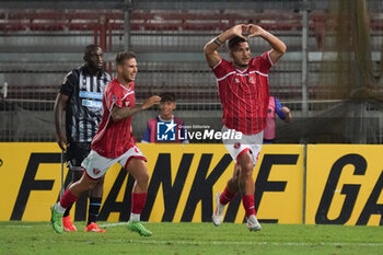 2024-08-30 - daniele montevago (n.9 perugia calcio) grejoices 2-0 - PERUGIA VS SPAL - ITALIAN SERIE C - SOCCER