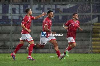 2024-08-30 - daniele montevago (n.9 perugia calcio) grejoices 2-0 - PERUGIA VS SPAL - ITALIAN SERIE C - SOCCER