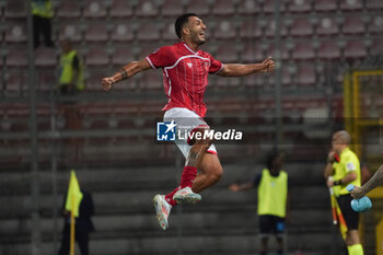 2024-08-30 - daniele montevago (n.9 perugia calcio) grejoices 2-0 - PERUGIA VS SPAL - ITALIAN SERIE C - SOCCER