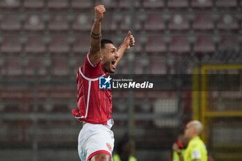 2024-08-30 - daniele montevago (n.9 perugia calcio) grejoices 2-0 - PERUGIA VS SPAL - ITALIAN SERIE C - SOCCER