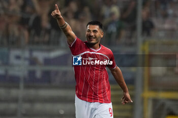 2024-08-30 - daniele montevago (n.9 perugia calcio) rejoices 3-0 - PERUGIA VS SPAL - ITALIAN SERIE C - SOCCER