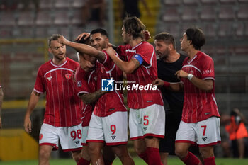 2024-08-30 - daniele montevago (n.9 perugia calcio) rejoices 2-0 - PERUGIA VS SPAL - ITALIAN SERIE C - SOCCER