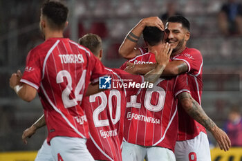 2024-08-30 - daniele montevago (n.9 perugia calcio) rejoices 2-0 - PERUGIA VS SPAL - ITALIAN SERIE C - SOCCER