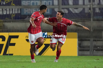 2024-08-30 - daniele montevago (n.9 perugia calcio) rejoices 3-0 - PERUGIA VS SPAL - ITALIAN SERIE C - SOCCER