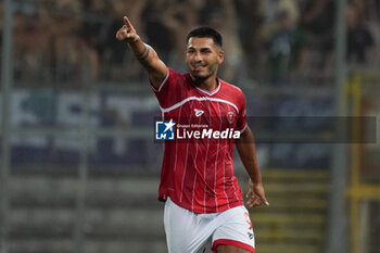 2024-08-30 - daniele montevago (n.9 perugia calcio) rejoices 3-0 - PERUGIA VS SPAL - ITALIAN SERIE C - SOCCER