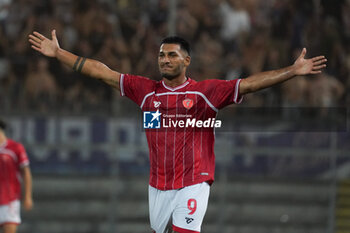 2024-08-30 - daniele montevago (n.9 perugia calcio) rejoices 3-0 - PERUGIA VS SPAL - ITALIAN SERIE C - SOCCER