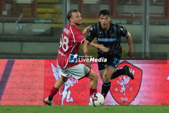 2024-08-30 - matteo arena (n.23 spal) v federico giraudo (n.98 perugia calcio) - PERUGIA VS SPAL - ITALIAN SERIE C - SOCCER