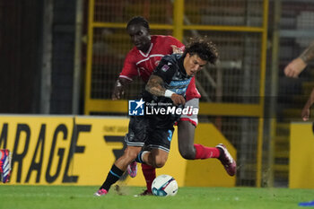 2024-08-30 - matteo bruscagin (n.3 spal) v peter amoran (n.13 perugia calcio) - PERUGIA VS SPAL - ITALIAN SERIE C - SOCCER