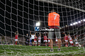 2024-08-30 - perugia calcio celebrates at the end of the match - PERUGIA VS SPAL - ITALIAN SERIE C - SOCCER