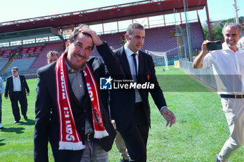 2024-09-10 - javier faroni (president perugia calcio) - AC PERUGIA PRESS CONFERENCE - ITALIAN SERIE C - SOCCER