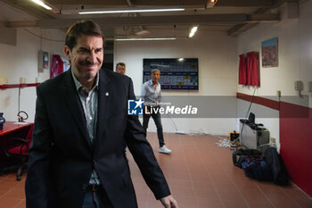 2024-09-10 - javier faroni (president perugia calcio) - AC PERUGIA PRESS CONFERENCE - ITALIAN SERIE C - SOCCER