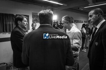 2024-09-10 - javier faroni (president perugia calcio) - AC PERUGIA PRESS CONFERENCE - ITALIAN SERIE C - SOCCER