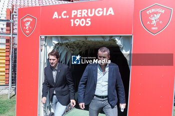 2024-09-10 - javier faroni (president perugia calcio) - AC PERUGIA PRESS CONFERENCE - ITALIAN SERIE C - SOCCER