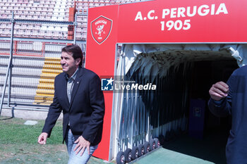 2024-09-10 - javier faroni (president perugia calcio) - AC PERUGIA PRESS CONFERENCE - ITALIAN SERIE C - SOCCER