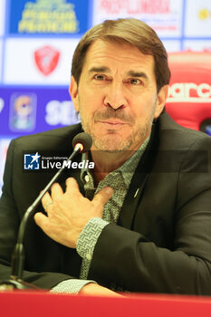 2024-09-10 - javier faroni (president perugia calcio) - AC PERUGIA PRESS CONFERENCE - ITALIAN SERIE C - SOCCER