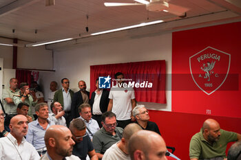 2024-09-10 - press room - AC PERUGIA PRESS CONFERENCE - ITALIAN SERIE C - SOCCER