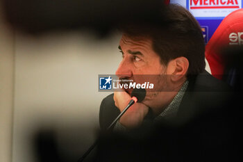 2024-09-10 - javier faroni (president perugia calcio) - AC PERUGIA PRESS CONFERENCE - ITALIAN SERIE C - SOCCER