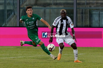 2024-09-14 - Felix Ohene Afena Gyan of Juventus Next Gen in action against Claudio Cristallo of Monopoli - MONOPOLI VS JUVENTUS NEXT GEN - ITALIAN SERIE C - SOCCER