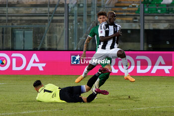 2024-09-14 - Felix Ohene Afena Gyan of Juventus Next Gen in action against Samuele Vitale of Monopoli - MONOPOLI VS JUVENTUS NEXT GEN - ITALIAN SERIE C - SOCCER